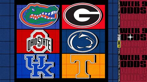 College football odds Week 9: Top 25 betting results.